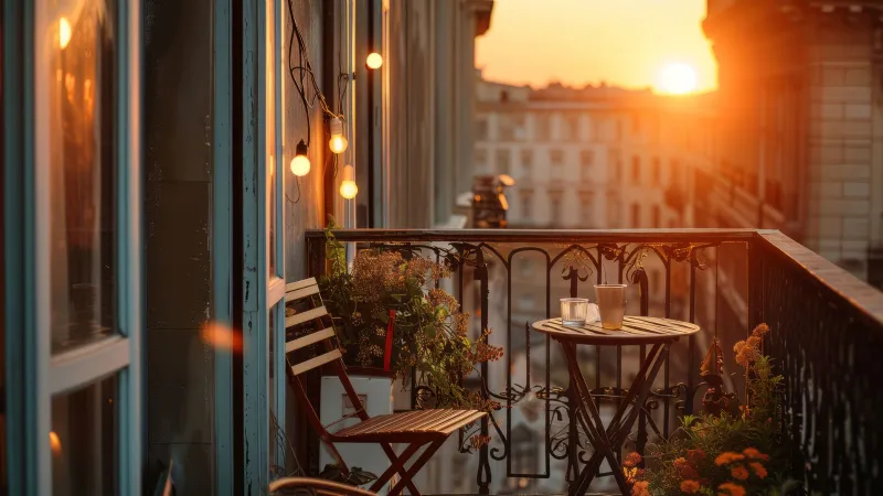 Arredare un piccolo balcone: consigli