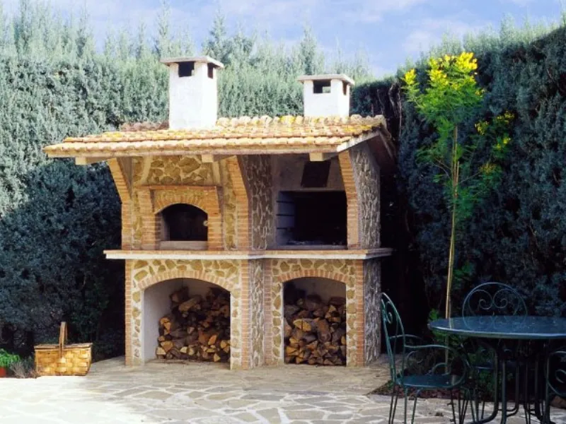 Barbecue in pietra 