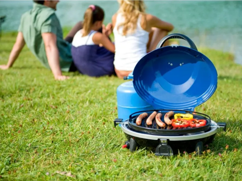 Barbecue portatile a gas