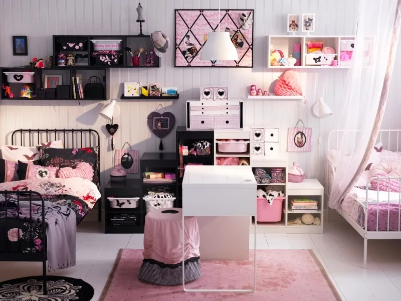 Stanza Ikea ragazze