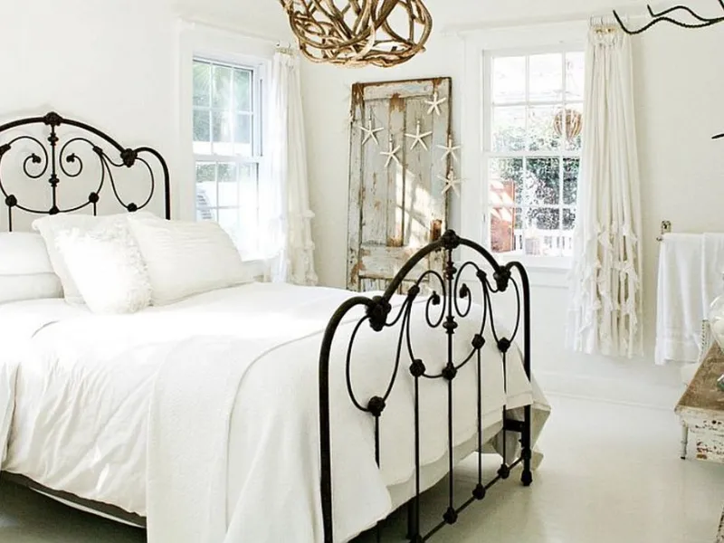 Il bianco è il colore principe dello stile shabby