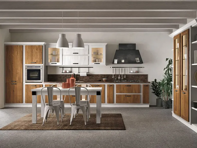 Cucina in stile moderno Rebecca Borgo Antico di Lube