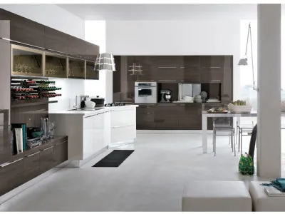 cucina moderna in polimerico stosa replay