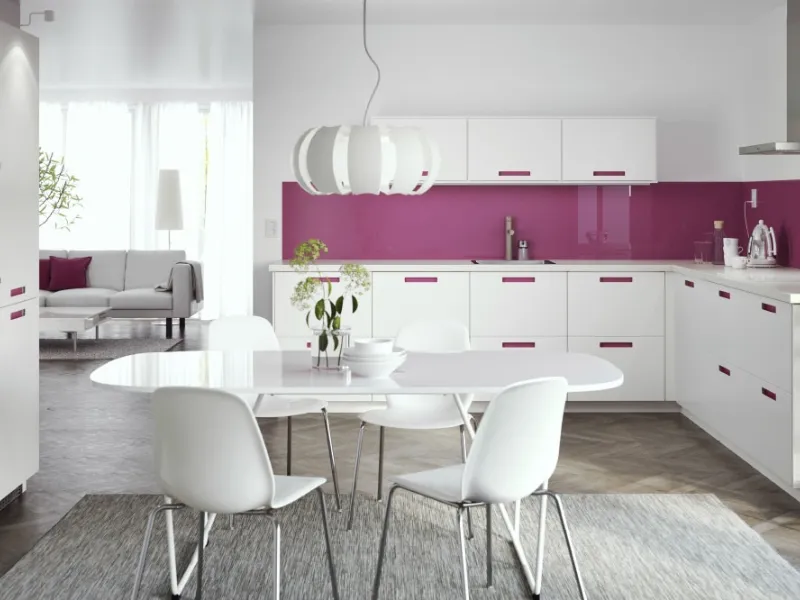 Cucine moderne bianche Ikea