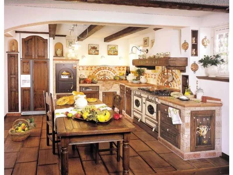 Cucine muratura rustiche