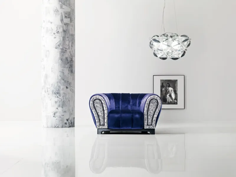 seduta blu
