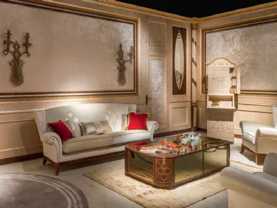 Divani classici in tessuto
