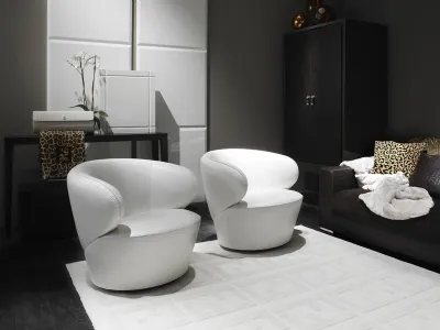 Poltrone classiche Fendi Casa
