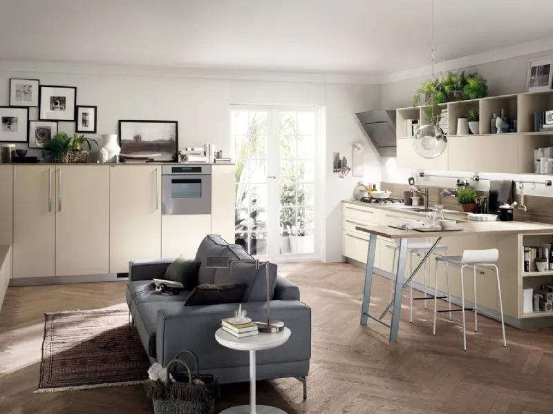 cucina soggiorno Scavolini Feel
