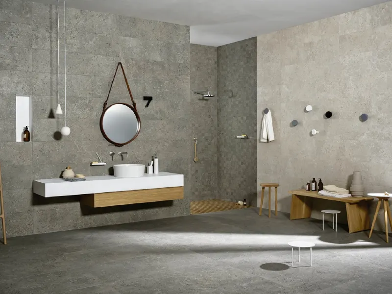 Placcaggio bagno moderno