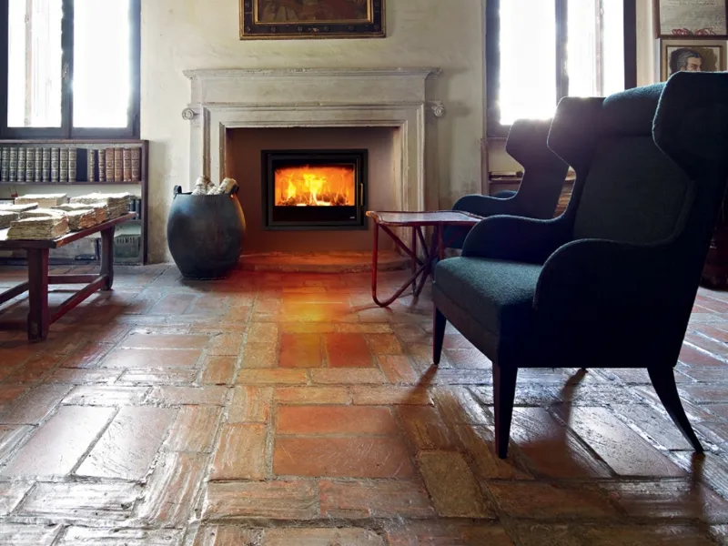 Rivestimento camini a pellet