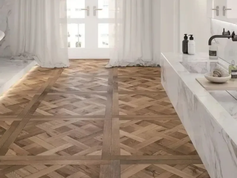 Alma - Pavimenti in legno per il bagno