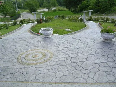 pavimento stampato