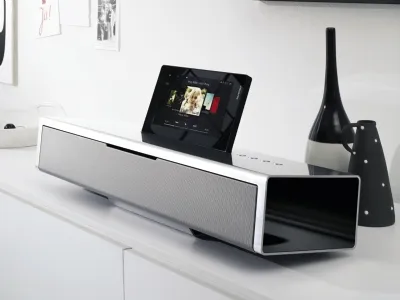 Un moderno impianto stereo Hi-Fi bose