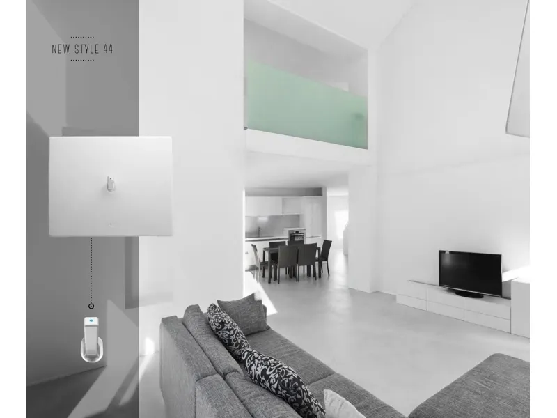 placche in corian New Style 44 di AVE serie minimal