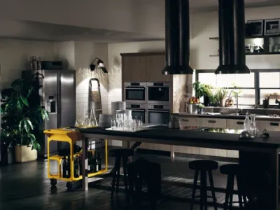 Cucina industrial style Diesel Social Kitchen di Scavolini