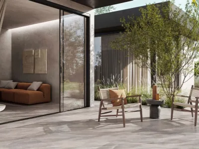 Casalgrande Padana -  Supreme Grey antiscivolo Grip in gres porcellanato