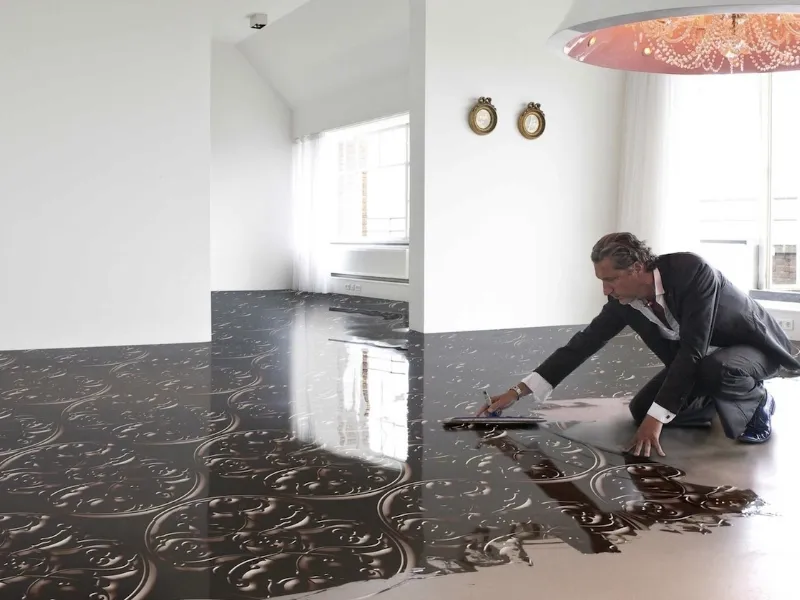 Pavimenti in resina per interni
