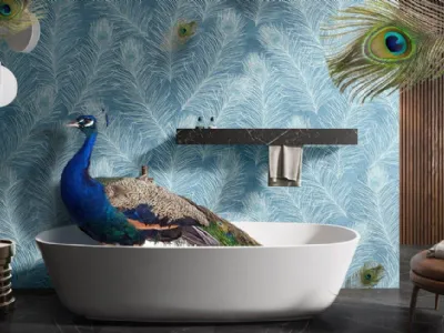 Rivestimenti Wonderwall_Key-visual_Plume, Cotto D'Este