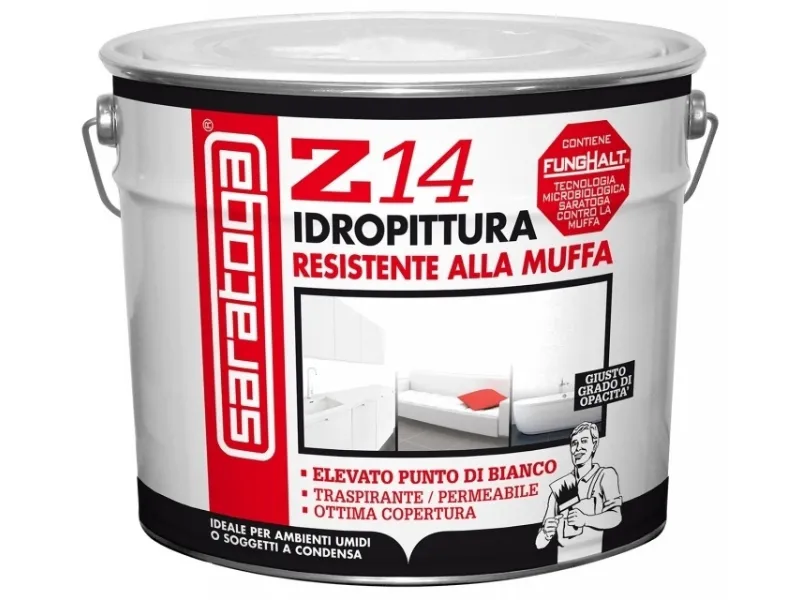 Pittura per interni per umidità