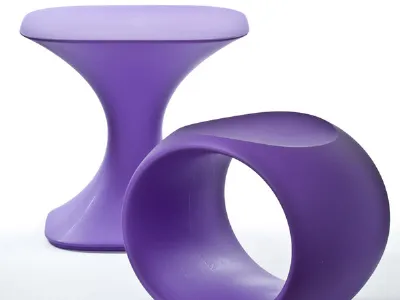 tavolo milo viola