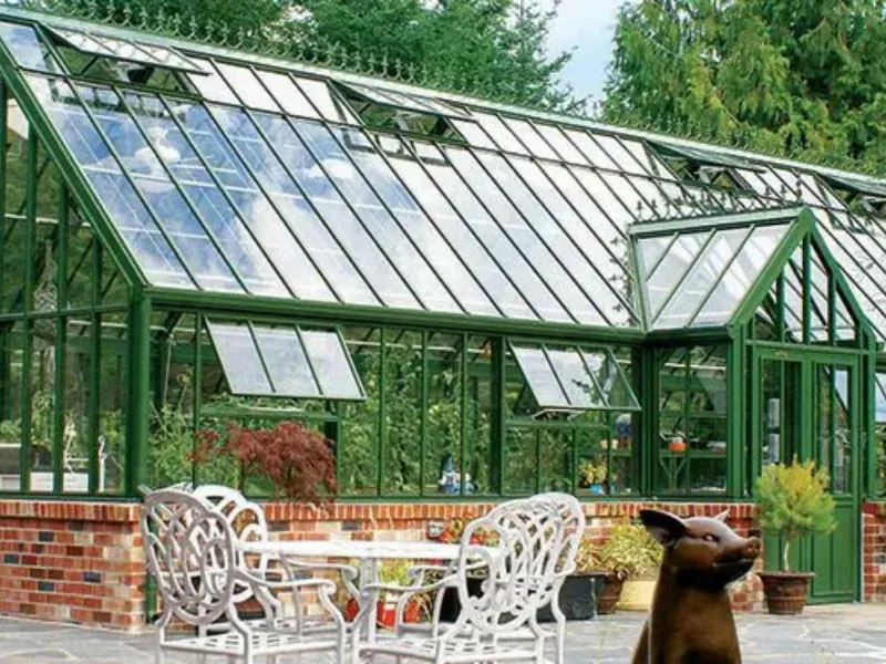 Hartley Botanic - Serra con struttura in alluminio Victorian Grand Manor