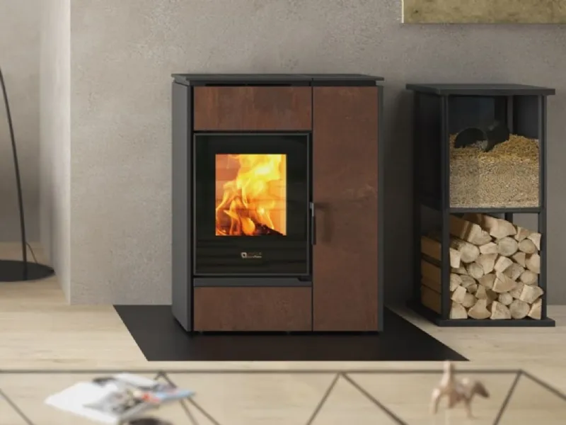Margaret, stufa combinata pellet / legna - La Nordica Extraflame