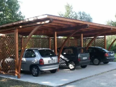 Tettoia per auto