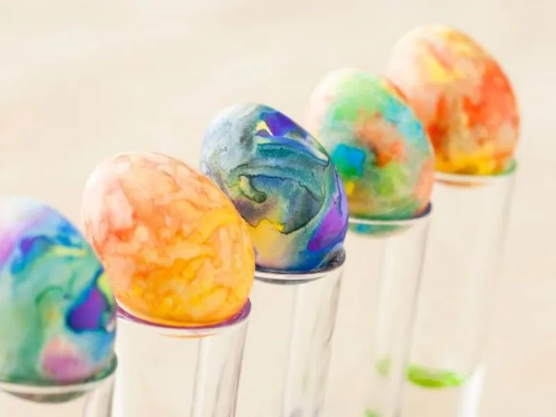 Come colorare uova di Pasqua